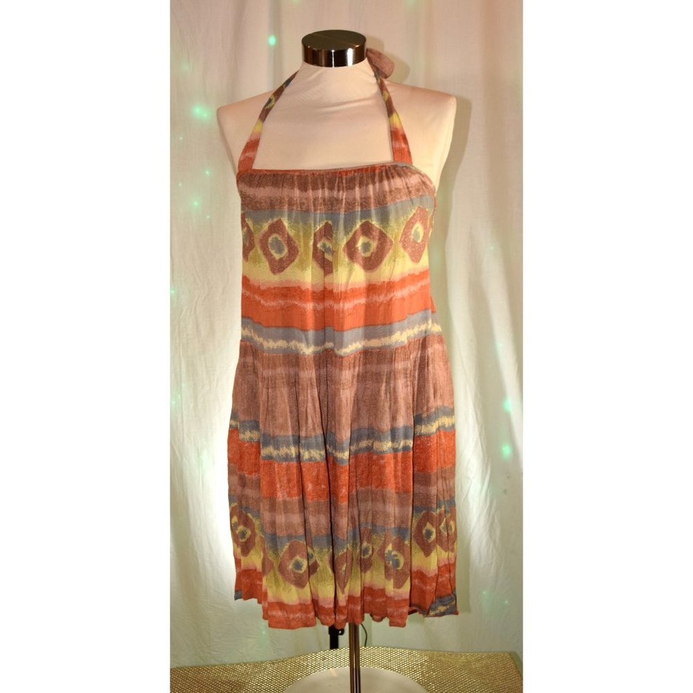 NWT Anthro Maple Halter Mini Dress size M